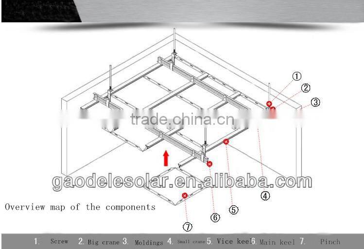 Aluminum Ceiling Tiles,False Ceiling,Building Material