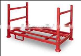 Stackable Folded Metal Floor Display Tyre Stand/double layer