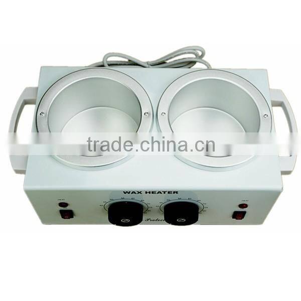 Hottest professional Spa Salon Wax Warmer & Double Pot Wax Heater for Hair Removal&waxing machine