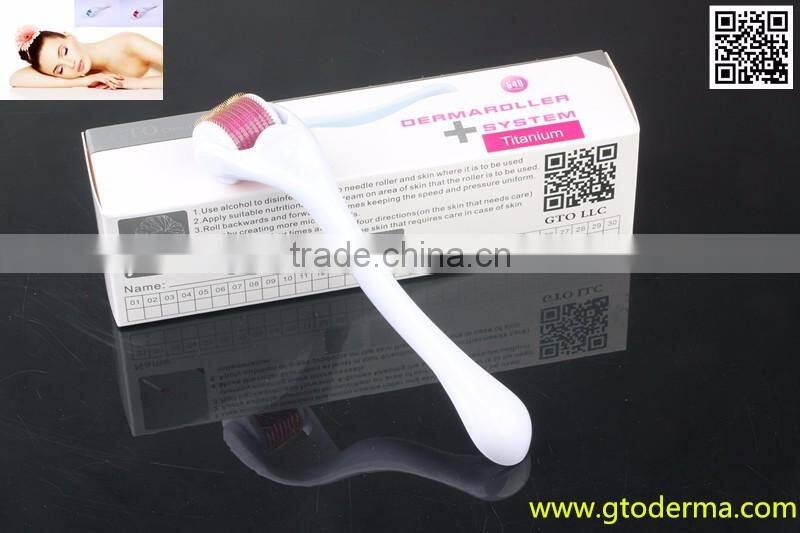 GTO OEM service medical grade skin roller titanium derma roller