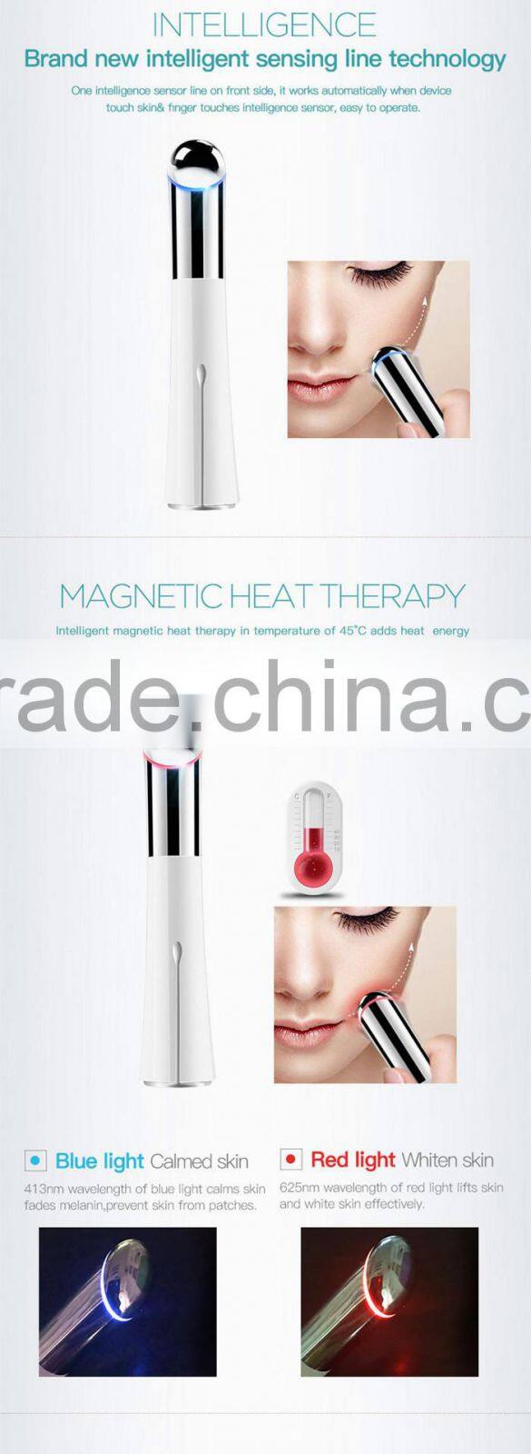 Ms.W Skin Care Device Handheld Vibration Facial Massager Wrinkle Remover