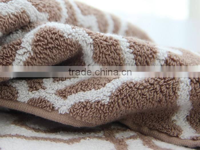 Bath towel 100% cotton cotton jacquard towel hotel towel
