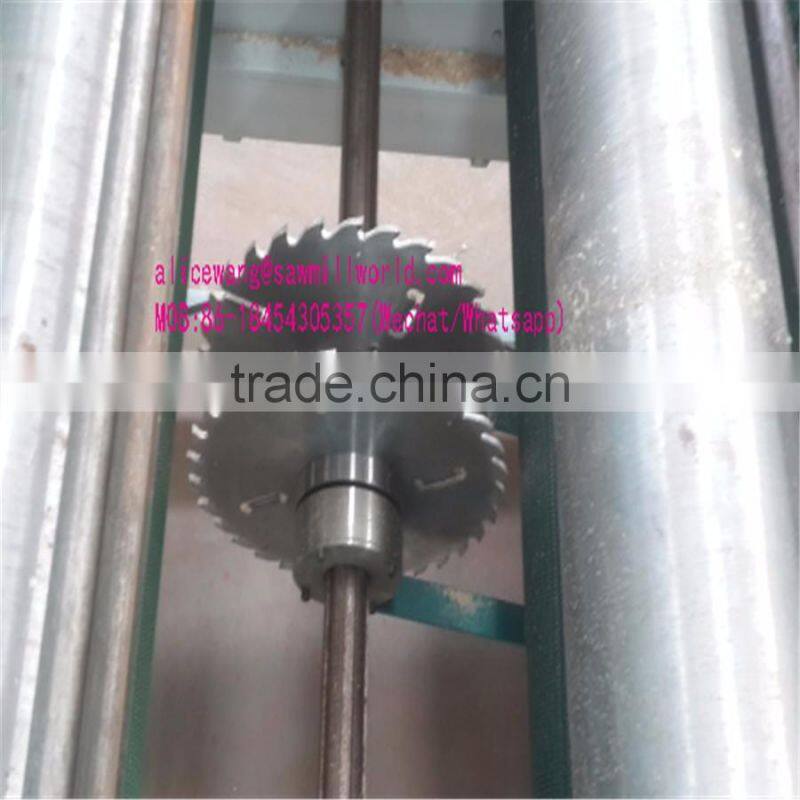 Chinese Cricular twin blade edger electric wood cutting machine