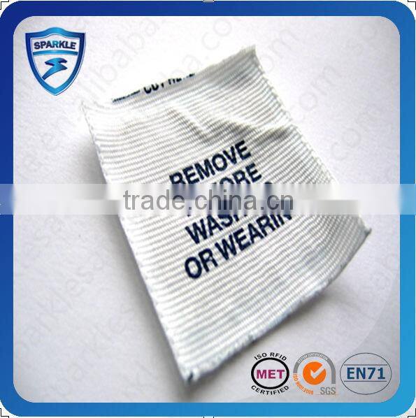 hot sell washed RFID tag for clothing for texitile