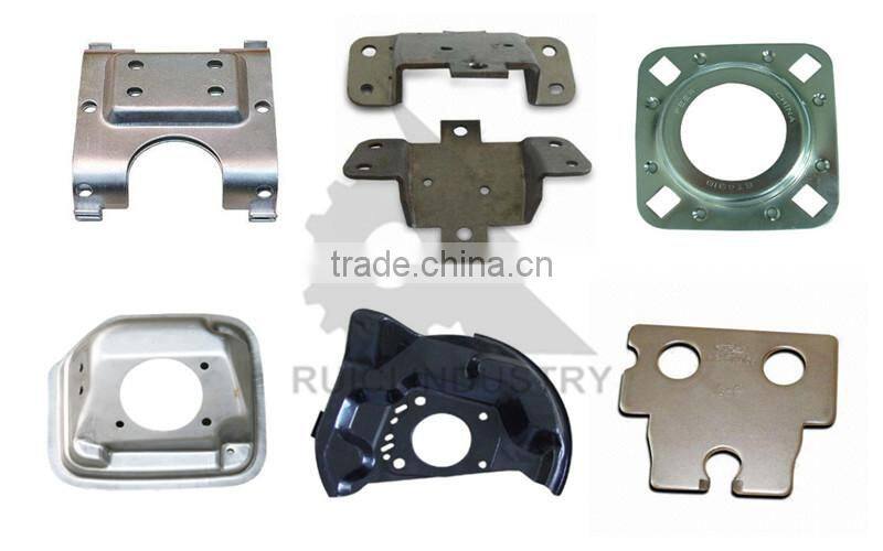 Polished stailess steel stamping parts of lockstitch sewing machine