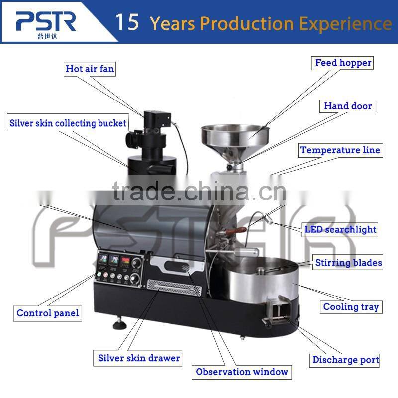 1kg coffee roaster machine for coffee roasting