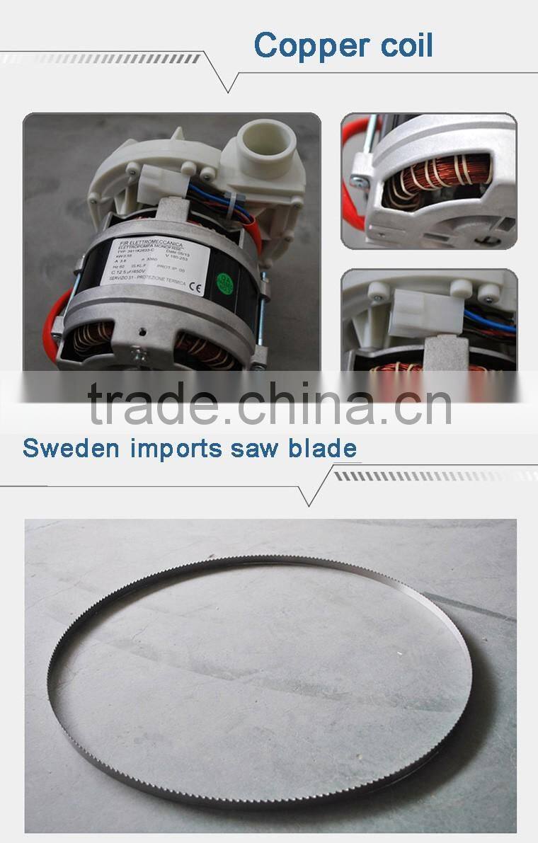 First grade frozen meat cutting machine