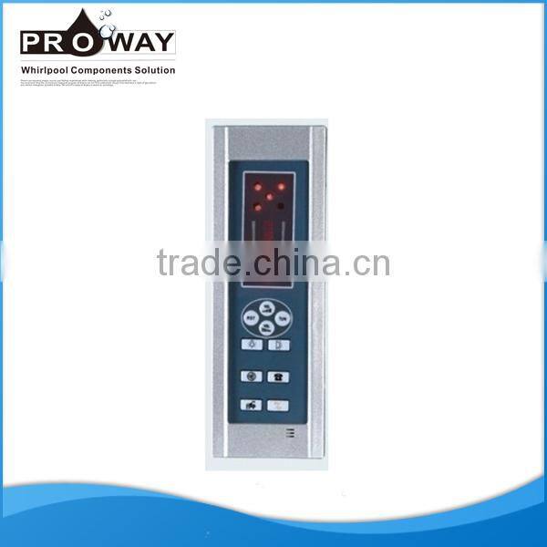 Shower Room Multi-functional Touch Screen Shower Panel Control Waterproof Shower Steam Control Panel