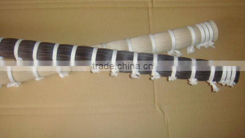 most popular black horse tail extension low price Cheap horse tail hairs supplier