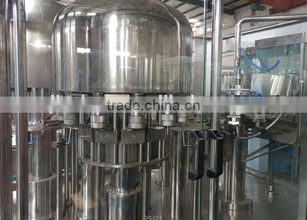 Automatic monoblock 3-in-1 PET bottle filling machine for pure water