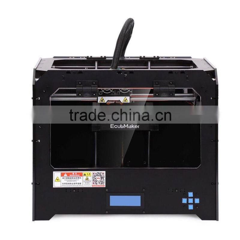 2016 Desktop Big 3d Printer 3d Metal Printer 3d Printer For Sale Black Enclosed Frame