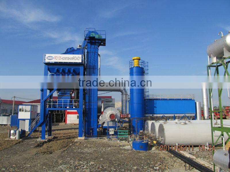 High Quality and Hot Sale Roady RD125t/h Capacity Asphalt Mixing Plant RD125
