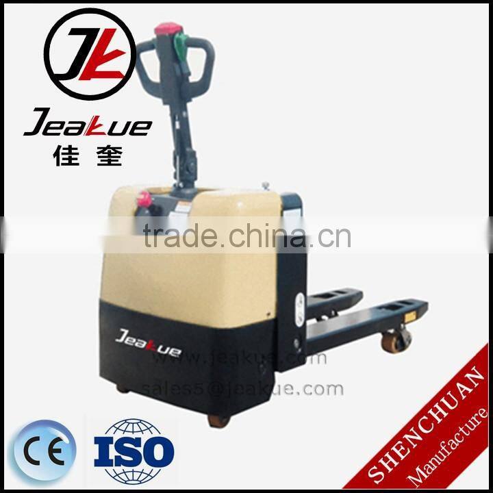 Cheap 2T Walkie full electric stacker forklift