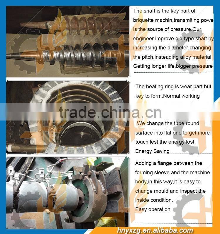 Wide suitability Excellent quality and High reputation hard wood charcoal briquette charcoal making machine