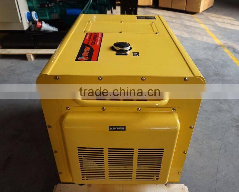 air cooled 2 cylinder diesel power generator 8kva