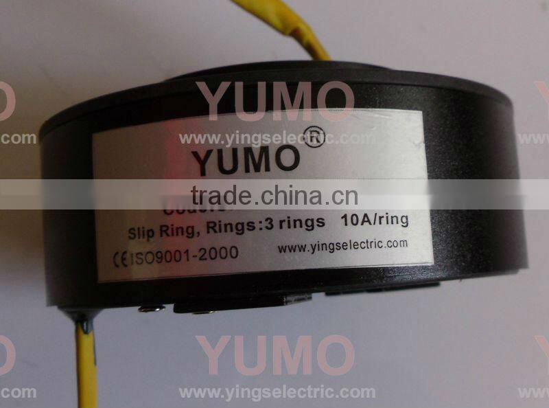 SR50120-3 china factory 6year price low cost quality OEM 3rings 3wires 120mm 10A through bore slip ring