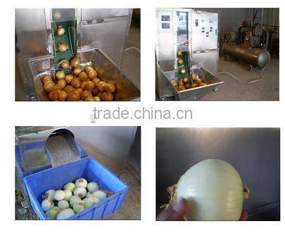 high quality onion cutting machine and frozing,Onion peeler,peeling machine