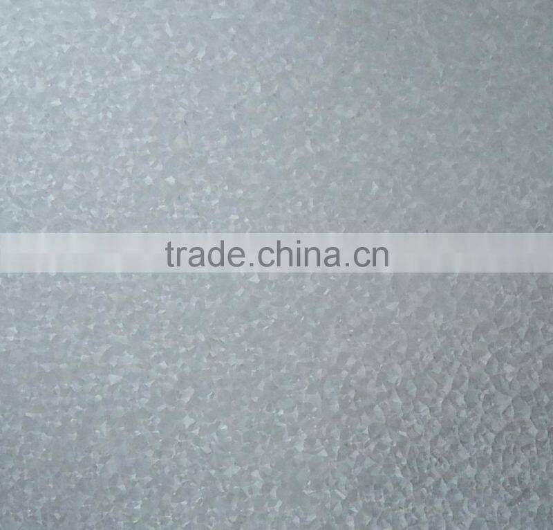 SGCH zinc coated corrugated steel sheet