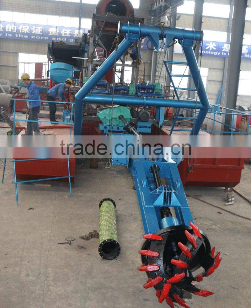 China manufacturer sand dredger Cutter Suction Dredger for sale