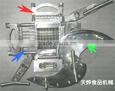 Industrial meat cube cutting machine/ frozen meat block dicer machine / diced meat cube cutter