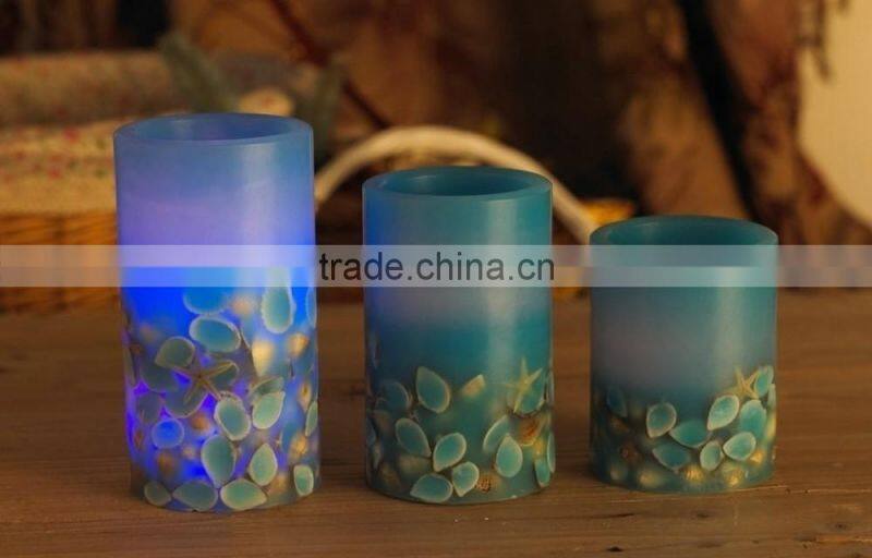 Christmas led candle led flameless flicking candle for Christmas led wax candle LED angel candle led candle