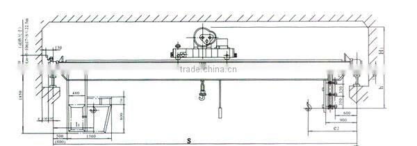 New design Best service1ton 2 ton 3 ton engine crane