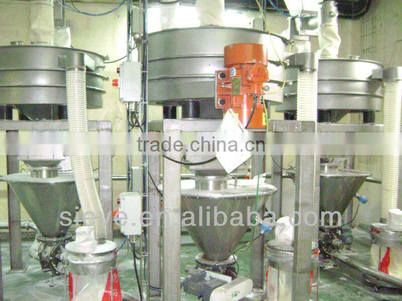 Large Capacity flour sieve food processing with CE