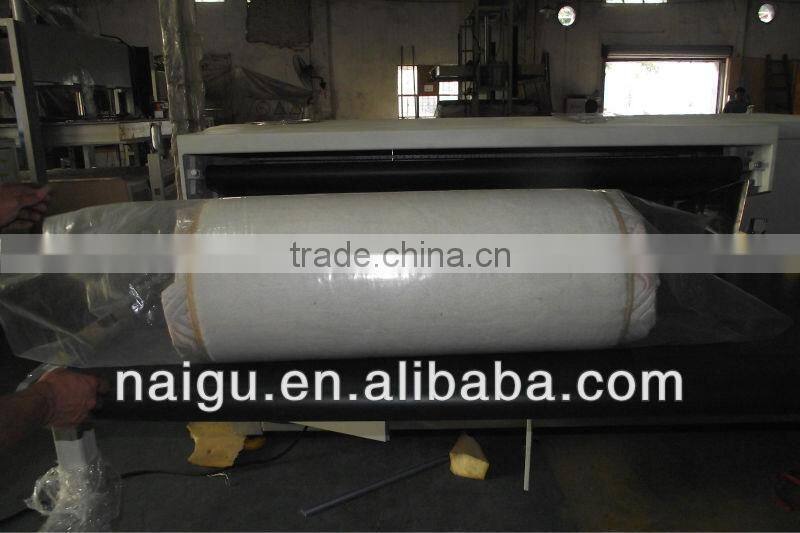 Roll packed comfortable foam mattress machine