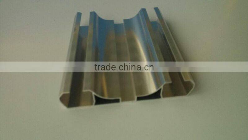 OEM aluminium double sliding curtain rail double slide curtain track