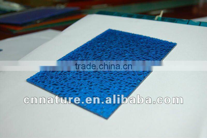 plastic screen polycarboante embossed sheet&decoration sheet