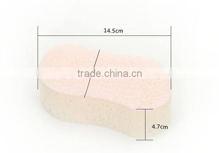 2016 newest natural konjac sponge for baby/exfoliator loofah bath sponge