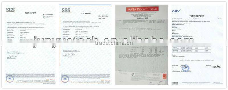 Antiglare aluminum foil faced fiberglass insulation