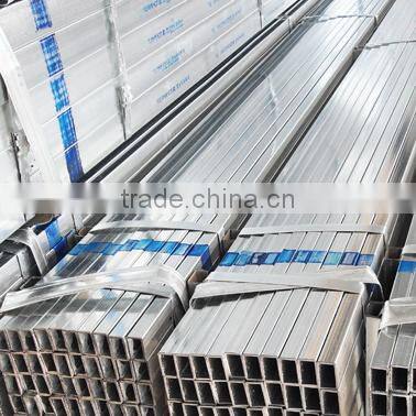 40*40*1.5mm struction mild steel pre galvanized square gi pipe