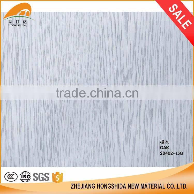 Removable pvc wooden grainy furniture film,self adhesive wallpaper