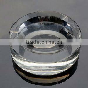 round crystal glass cigarette ashtray wholesale