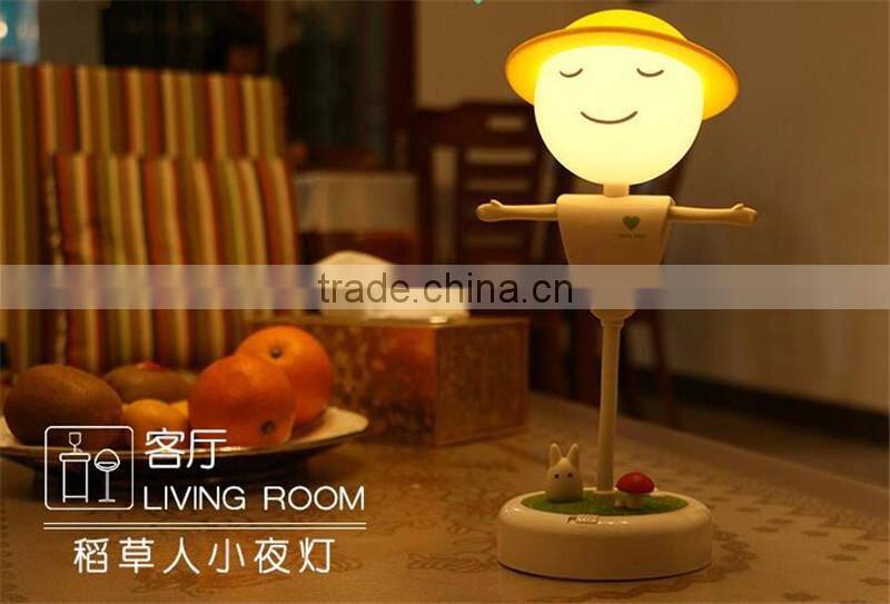 The scarecrow Nightlight USB micro landscape Nightlight Creative led sensor home lights