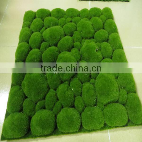 Q0908006 wedding decoration topiary China manufacturer artificial moss balls