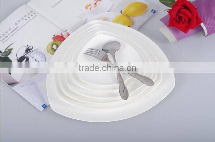 white ceramic dinner plate