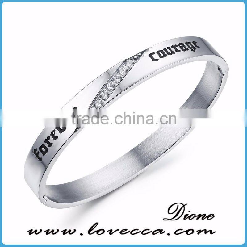 Valentines's gift Lover Jewelry couple stainless steel bracelets