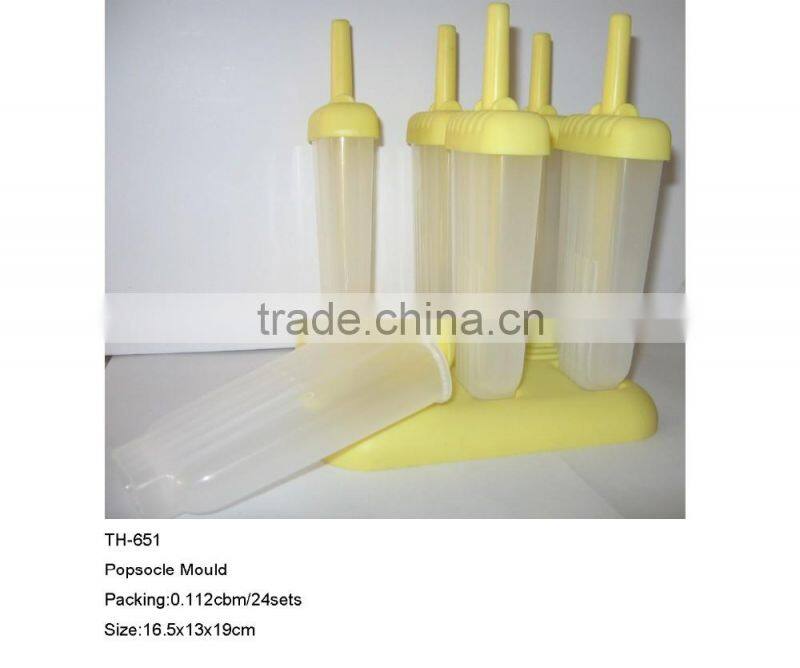 Custom and Promotional 6pcs Popsicle Mold TH-651