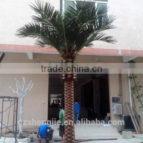 LXY081319 wedding decorative metal artificial outdoor date palm trees for sale