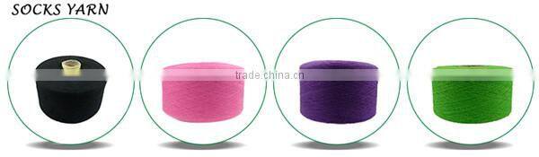 Wholesale Grey color 16s poly cotton blended yarn for gloves and socks