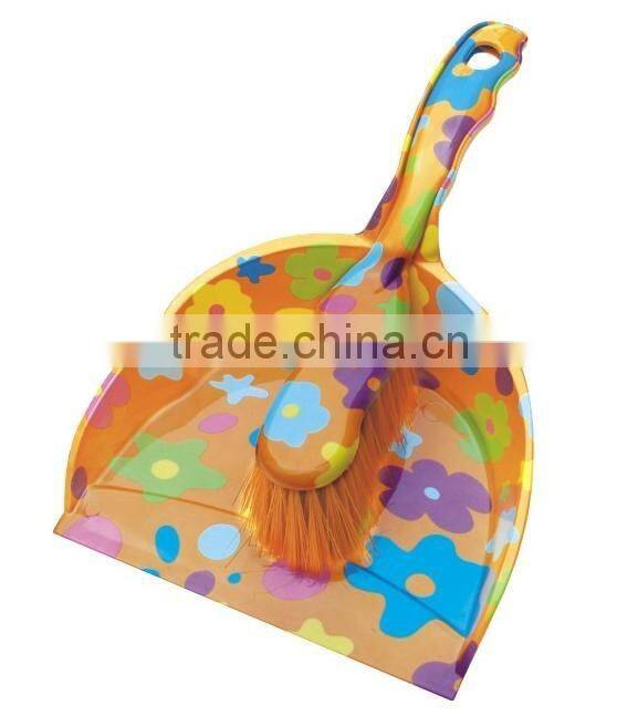 Professional Short Handle Plastic Broom And Dustpan Set