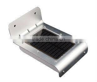 FQ-505 Led garden through the wall sensor lights outdoor wall mounted solar sensor lights