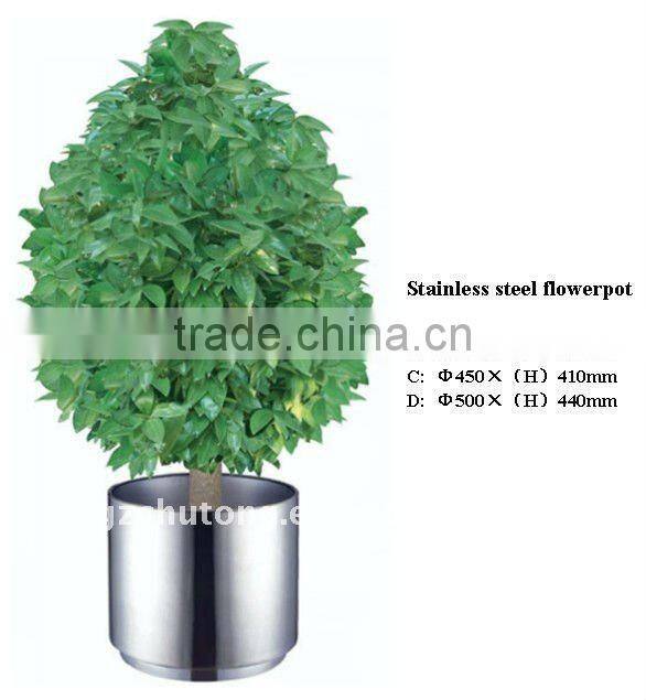 Hotel lobby flowerpot