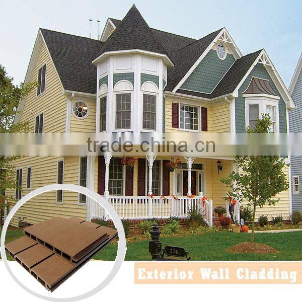 Promotional sale wooden interior wall paelling ,wall cladding panel wpc , outdoor durable wall panel wpc