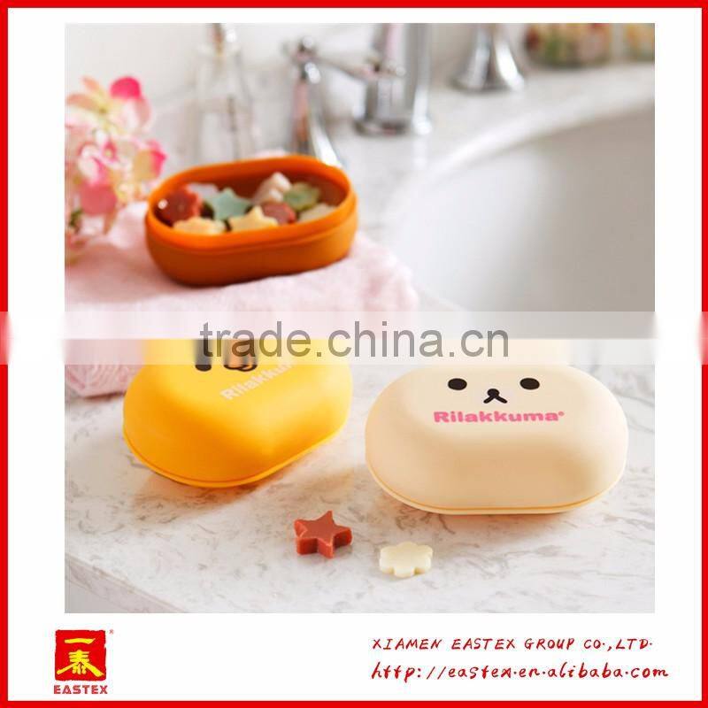 New Style , Custom Easy Carry Travel Square Plastic Soap Box/Soap Stand