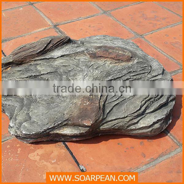Outdoor interior wall stone decoration