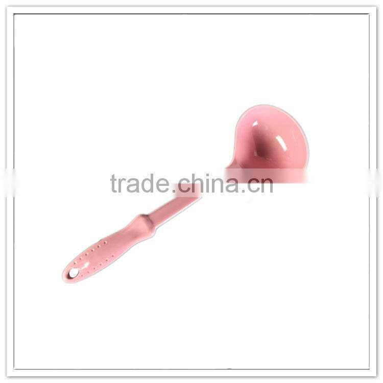 Anti scratch vibrant pink cute superior spoon soup ladle small kitchen utensils