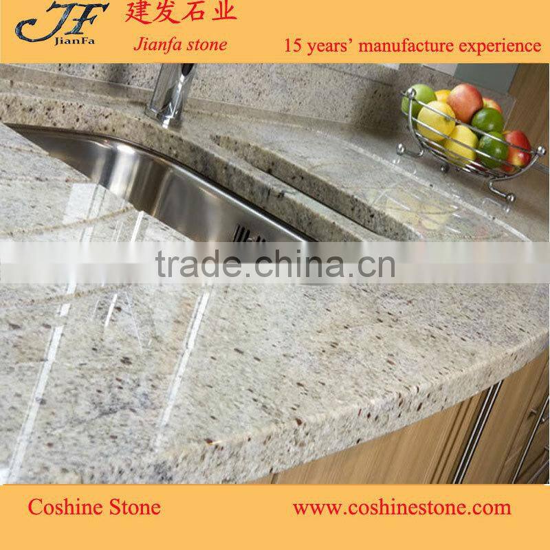 indian granite Cheap price New Kashmir White granite countertop